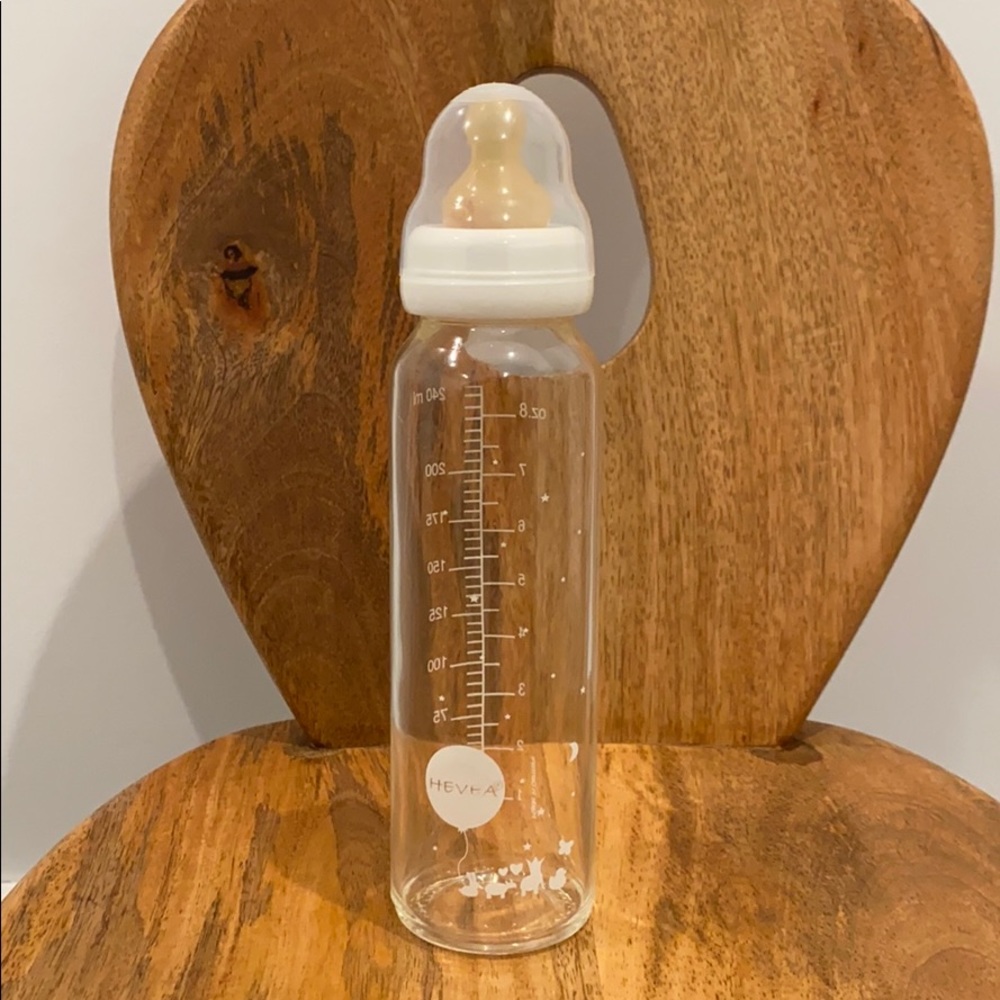 Hevea glass bottle